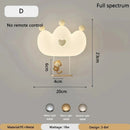 Axyaa Cloud Wall Lamps Cream Style Cartoon Kids Bedroom Lighting Fixtures