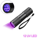 Axya 21LED UV Blacklight Flashlight for Pet Urine Detection Scorpion Tracker