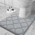 Axyaa Soft Memory Foam Bathroom Mat - Non-slip, Absorbent, Washable Rug