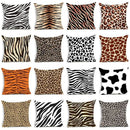 Axyaa Animal Print Throw Pillow Case Collection for Home Sofa Chair Decor