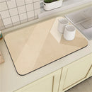 Axyaa Striped Geometry Kitchen Mat Set