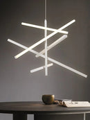 Axyaa Nordic Modern Geometric LED Pendant Light for Home Decor and Lighting Fixtures