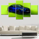 Axyaa Cars Edition Canvas Wall Art Poster Painting for Living Room Decor