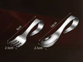 Axyaa Baby Self-Eating Spoon Stainless Steel Set - Children's Training Tableware