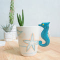 Axyaa Dinosaur Ceramic Coffee Cup - 3D Animal Shape - Office Home Decor & Gift