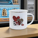 Axyaa Sunflower Love Enamel Mug Set for Camping & Hiking