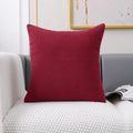 Axyaa Soft Plush Velvet Cushion Cover in Various Colors 45x45