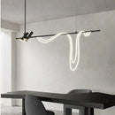 Axyaa Modern Minimalist Bar Counter Pendant Light for Long Dining Table