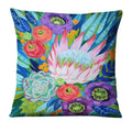 Axyaa Watercolor Flowers Painting Print Pillowcase 45x45cm Home Decor Pillows