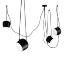 Axya Modern Industrial Drum Pendant LED Ceiling Light for Kitchen and Restaurant