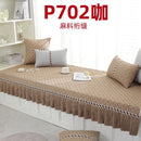 Axyaa Linen Quilted Bay Window Mat - Sofa Cushion & Kang Mat 2025