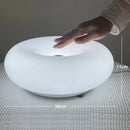 Axya Donut Wall Lamp: Retro Bauhaus Design for Living Room, Bedroom, or TV Wall