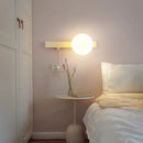 Axya Cream Wind LED Wall Lamp with Zipper Light for Home Decor