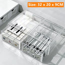 Axyaa Desk Organizer: Pen Pencil Holder with Drawer, Multi-functional Stationery Storage Box
