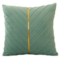 Axyaa Flannel & Dutch Velvet Pillow Cover Set - 45x45 Home Decor