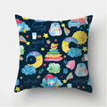 Axyaa Rainbow Nebula Throw Pillow Case for Living Room and Bedroom