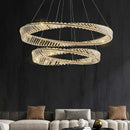 Axyaa Crystal Ceiling Chandelier: Modern Luxury Style for Home Decor and Lighting