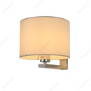Axyaa LED Circular Fabric Wall Lamp Ambient Lighting Fixture