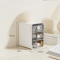 Axyaa Bunny Desk Organizer Box Storage Holder for Cosmetics and Stationery