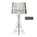 Axyaa Baroque Acrylic Desk Lamp for Living Room Study Bedroom Decor