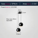 Axyaa Chrome Minimalist Chandelier for Bedroom, Study & TV Wall