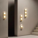 Axyaa Stone Wall Lamp Sconce - Foyer, Dining Room, Bedroom Lighting Fixtures