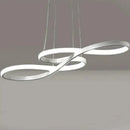 Axyaa LED Musical Note Ceiling Chandelier Pendant Light with Remote Control