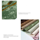 Axyaa Green PU Leather Christmas Placemats Set - Luxury Dining Table Pad