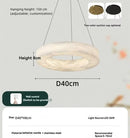 Axyaa Spanish Marble Round Chandelier for Living Dining Loft Bedroom