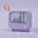 Axyaa TV Painting Night Light: Cute LED Table Lamp for Kids' Room Decor & Learning
