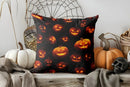 Axyaa Halloween Castle Pumpkin Print Pillow Cover for Sofa Bedroom Car
