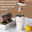 Axyaa Stainless Steel Insulated Coffee Mug with Lid, Spoon - Ideal for Office, Students, Outdoor Activities
