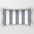 Axyaa Nordic Grey White Geometric Square Pillowcase for Home Decor