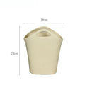 Axyaa Ceramic Flower Basket Vase: Creative Home Decor & Room Accent