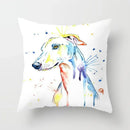 Axyaa Cute Dog Pattern Pillowcase Cover 45x45cm for Kids Room & Living Sofa Decor