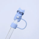 Axyaa Silicone Cat Tumbler Straw Topper for Stanley Thermo Cup