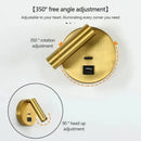 Axyaa LED Wall Lamp with Switch for Bedroom Hotel Decor