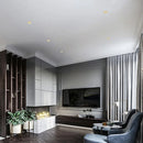 Axyaa Frameless LED Downlight: Minimalist Spot Lamp for Living Room, Bedroom
