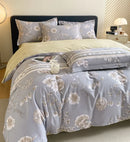 Axyaa Cotton Twill 4-Piece Set with Hot Print