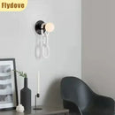 Axyaa Glass Ball Wall Lamp - Minimalist Nordic Design