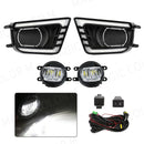Axyaa LED DRL Fog Lights for Toyota Tacoma 2012-2015 - Front Bumper Driving Turn Signal