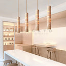 Axyaa Nordic Yellow Stone Pendant Lights: Modern Luxury for Home, Hotel, Restaurant
