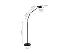 Adjustable Modern Retro Floor Lamps by Axyaa for Living, Dining, Bedroom, Study Rooms