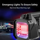 Axya XHP70 LED Work Light: Rechargeable Searchlight, Waterproof Camping Spotlight