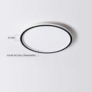 Axyaa Modern LED Ring Ceiling Light for Living Room Bedroom Kitchen Decor