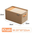 Axyaa Clothes Organizer: Large Capacity Wardrobe Storage Box for Pants, Jeans, Underwear, Socks