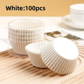 Axyaa Baking Paper Cupcake Moulds 100Pcs Waterproof Greaseproof Disposable Muffin Holders