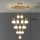Axyaa Modern LED Chandelier Pendant Light for Dining Room and Ceiling, Indoor Decorative Lighting