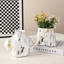 Axya Nordic Vase: Male Body Ceramic Decoration for Dried Flowers & Living Room