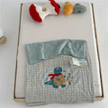 Axyaa Cotton Three-layer Yarn Fabric Summer Blanket